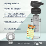 Cold Brew Makers Kit by Mason Tops