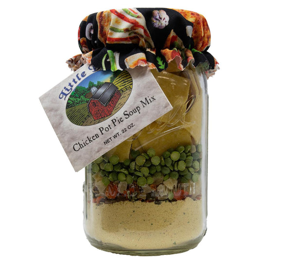 Chicken Potpie Soup in a Jar Soup Mix (Little Barn)