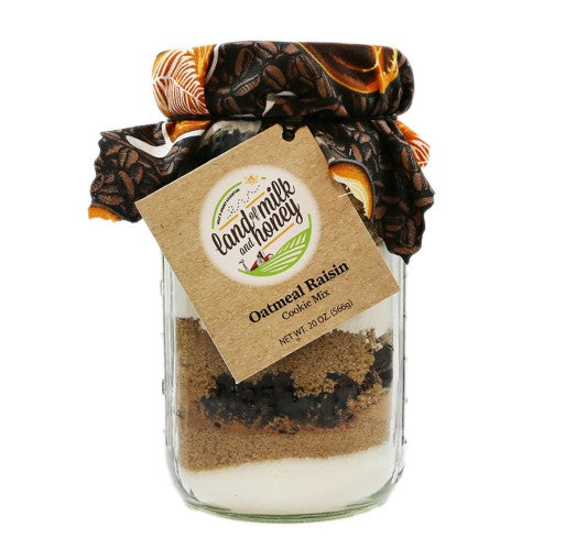 Oatmeal Raisin Cookies in a Jar Cookie Mix