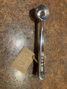 Grab Life By The Beans Coffee Scoop