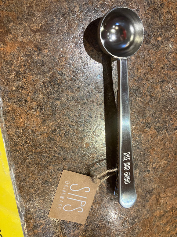 Rise and Grind Coffee Spoon