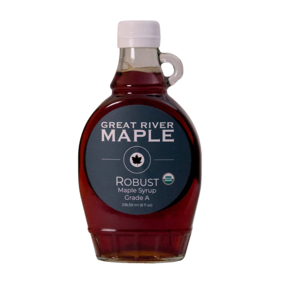 Great River Maple Organic Grade A Robust Maple Syrup