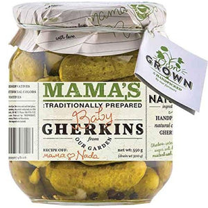 Mama's Baby Gherkins Kosher Dill Pickles
