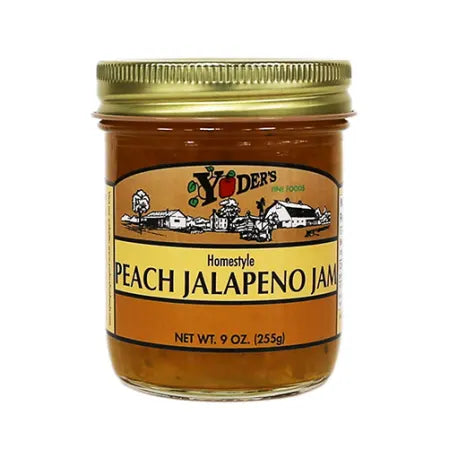 Peach Jalapeno Jam (Yoder's Brand)