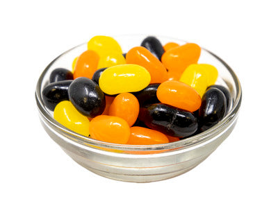Fall Jelly Beans, Yellow, Orange and Black