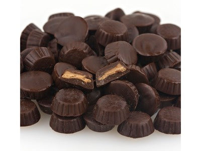 Mini Dark Chocolate Flavored Peanut Butter Cups