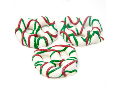 Holiday Drizzle Pretzels