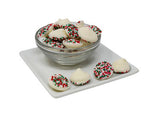 Christmas Mint Drop Nonpareils