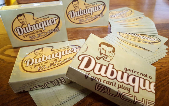 You're not a Dubuquer, if you can't play Euchre Deck of cards