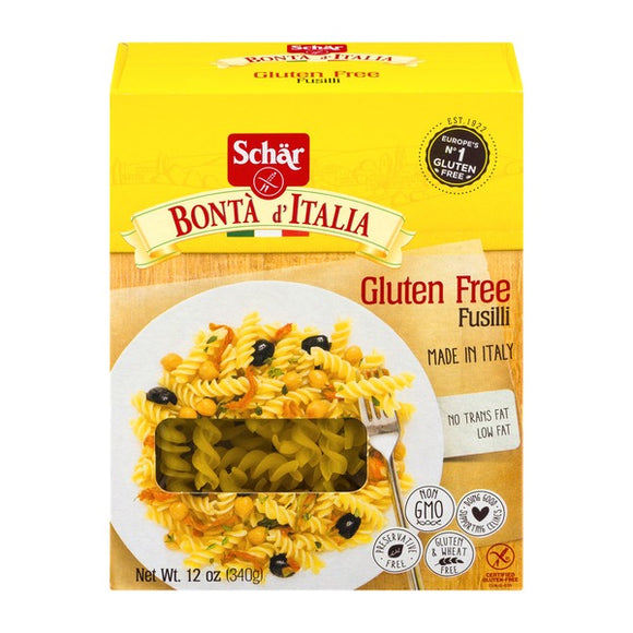 Fusilli, Gluten Free, Schar Bonta d'Italia