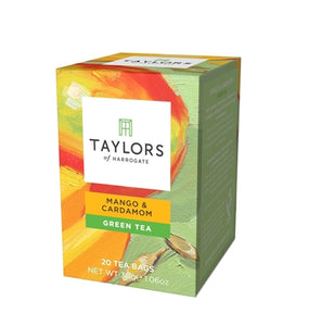 Mango & Cardamom Green Tea: 20 Wrapped Tea Bags