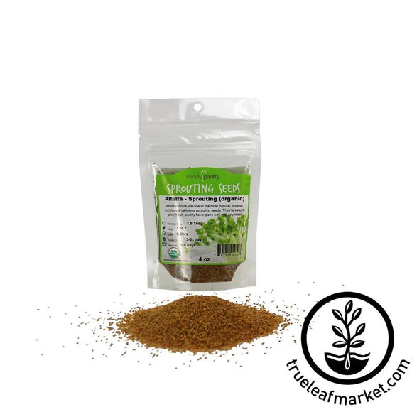 Handy Pantry Alfalfa Sprouting Seeds (Organic)