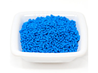 blue sprinkles