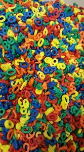 number sprinkles