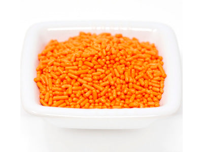 orange sprinkles